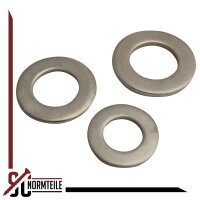 Unterlegscheibe (Standard) Form A - M8 - DIN 125 / ISO 7089 - Edelstahl A2