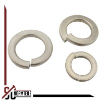 Federring Form B (glatt) - M12 - DIN 127 - Edelstahl