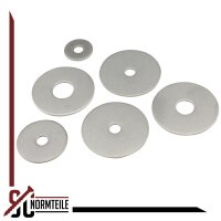 Large diameter washer (body washer) - 13x40x1,5 (M12) - SC 9022 - stainless steel A2