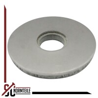 Sealing washer with EPDM / neoprene gasket - 4,8x14 (M4) - SC 9055 - stainless steel A2