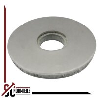 Sealing washer with EPDM / neoprene seal - 6,2x16 (M6) - SC 9055 - stainless steel A2