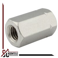 Sechskantmuffe mit Innengewinde - M8x30 - SC 9179 - Edelstahl A2