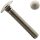 Flat Head Screw with Full Thread - M5x45 - DIN 603 - Stainless Steel A2