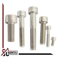 Zylinderschraube mit Innensechskant (ISK) - M4x6 - DIN 912 / ISO 4762 - Edelstahl A2