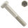 Hexagon head bolt with shaft - M6x45 - DIN 931 / ISO 4014 - Stainless Steel A2