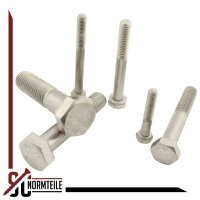 Hexagon head bolt with shaft - M12x70 - DIN 931 / ISO 4014 - Stainless Steel A2