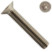 Senkkopfschraube mit Innensechsrund (TX) - M3x6 - ISO...