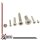 Senkkopfschraube mit Innensechsrund (TX) - M3x6 - ISO 14581 / DIN 965 TX - Edelstahl A2