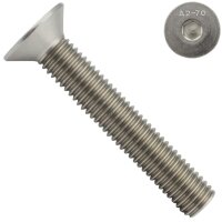 Countersunk screws with hex socket - M3x12 - DIN 7991 /...