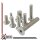 Countersunk screws with hex socket - M5x35 - DIN 7991 / ISO 10642 - Stainless Steel A2