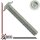 Pan head screw with flange and hex drive - M3x10 - ISO 7380-2 - Stainless steel A2