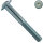Linsenkopfschraube m. Flansch und ISK - M6x25 - ISO 7380-2 10.9 - Stahl galv. verzinkt, getempert
