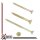 Chipboard screw with flat countersunk head - 6x70 / 46 - TX30 - partial thread - SC 200 - yellow galvanized steel