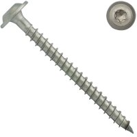 Washer head wood construction screw with TX - 8x100 / 80...