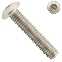 Linsenkopfschraube mit ISK - M3x5 - ISO 7380-1 -...